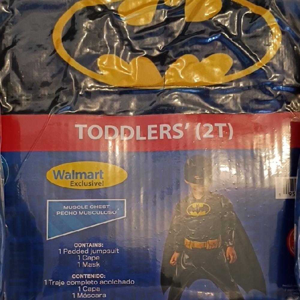 Exclusive Toddler Batman Costume - Blue and Yellow